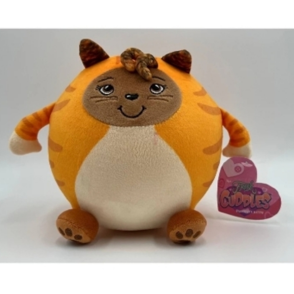 Purrfect Kitty Plush - Orange and White